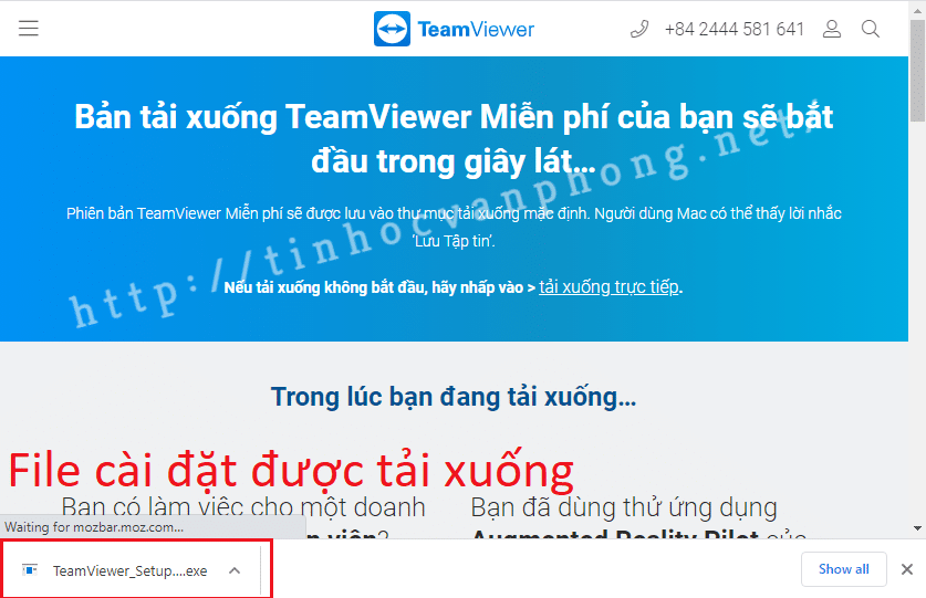 Hướng dẫn cài đặt TeamViewer - Tải xuống