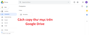 copy thư mục trên google drive - feature