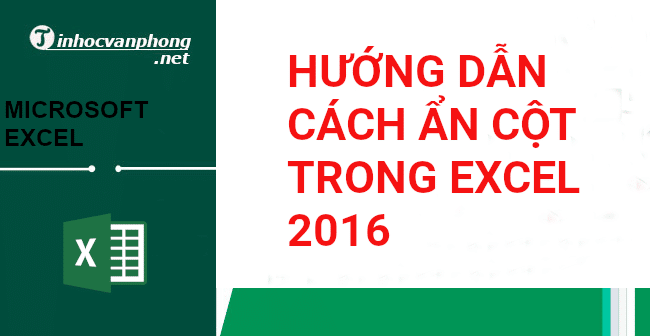 Ẩn cột trong excel